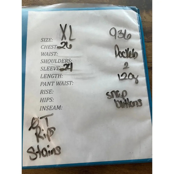 ELY Cattleman Mens XL Teal Long Sleeves Aztec Snap Button Shirt - Picture 9 of 9